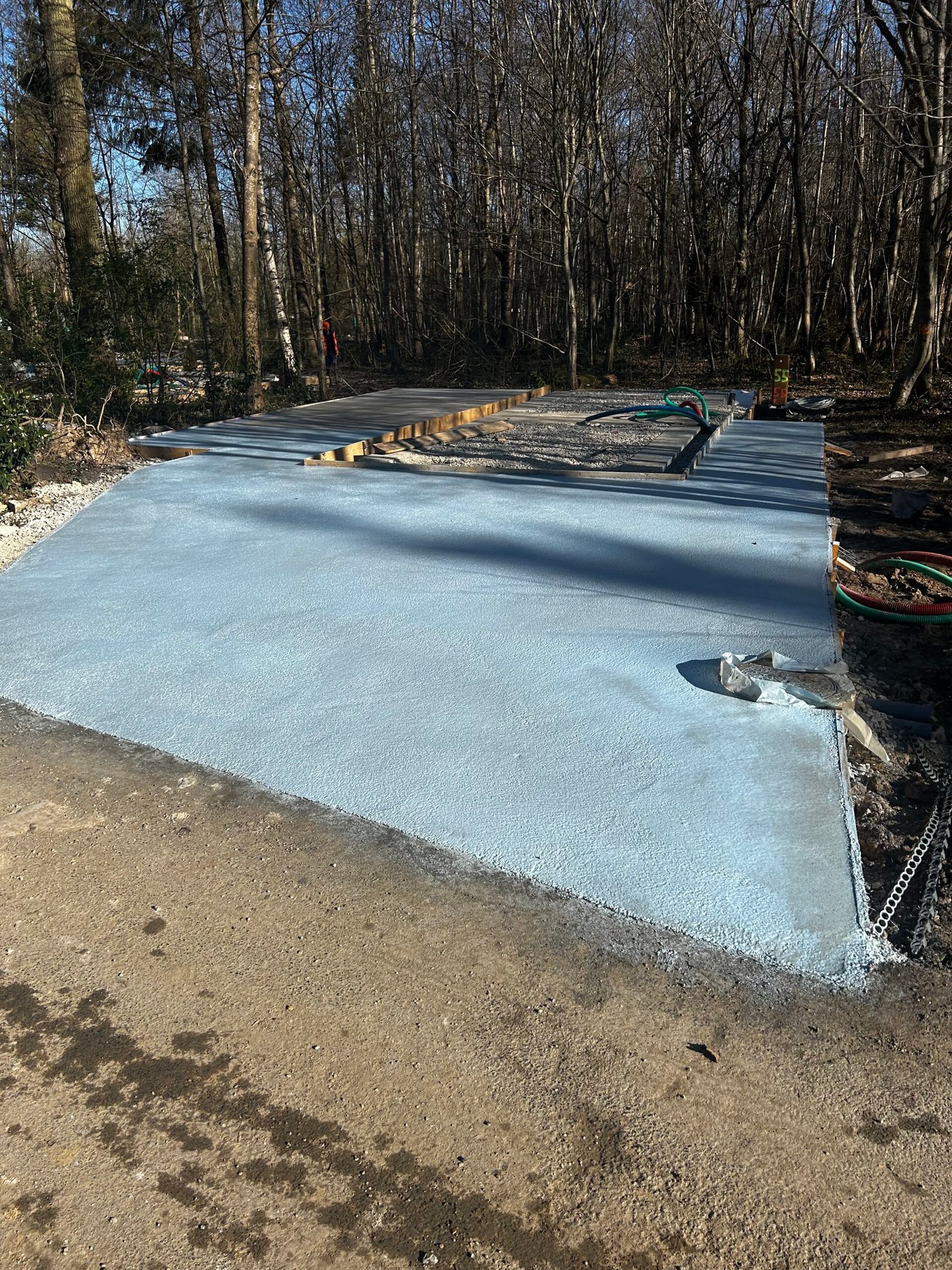 Béton fibré pour dallage industriel sans joints